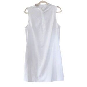 New! Vineyard Vines Sleeveless Golf Dress White Size M NWT
